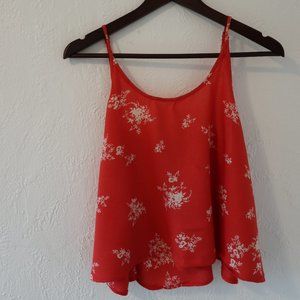 Floral Billabong Crop Top